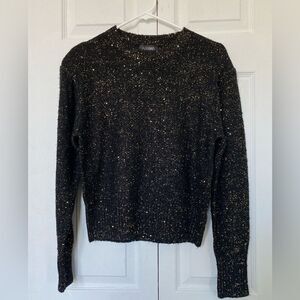 Sample Black and Gold Designer Intermix Top